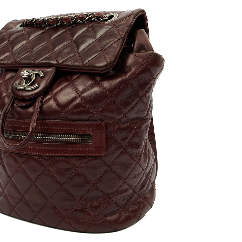 Picture of Chanel Backpack Backpack in Red, Calfskin Leather