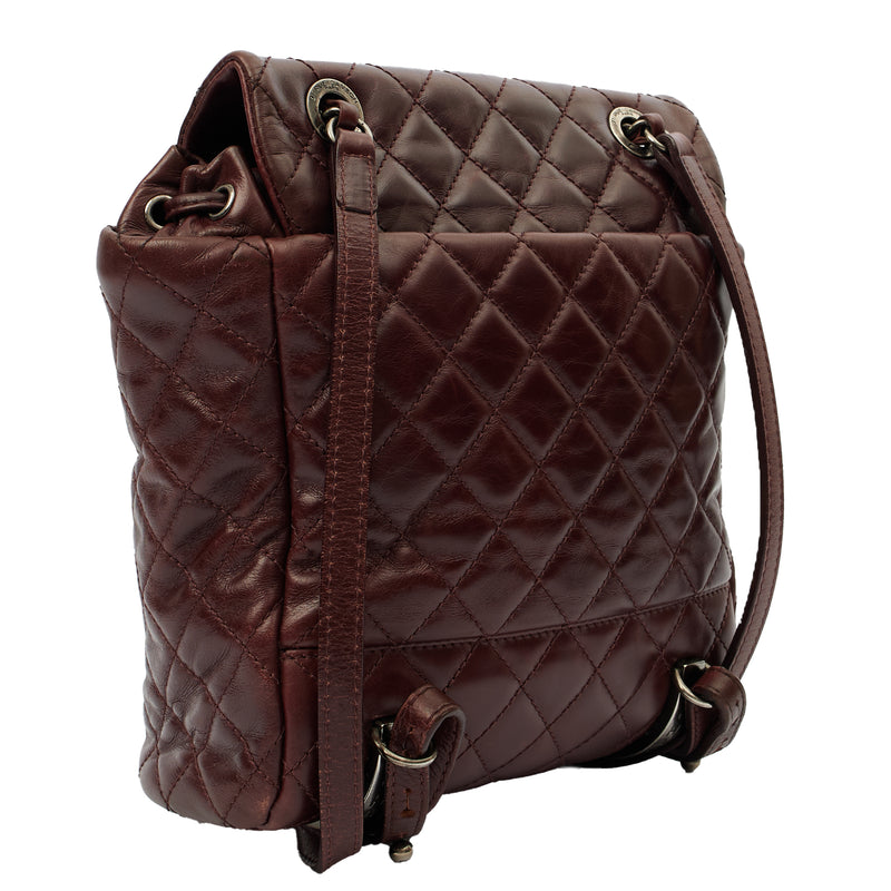 Picture of Chanel Backpack Backpack in Red, Calfskin Leather
