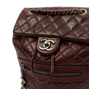 Picture of Chanel Backpack Backpack in Red, Calfskin Leather