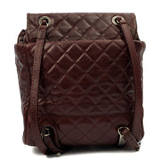 Picture of Chanel Backpack Backpack in Red, Calfskin Leather