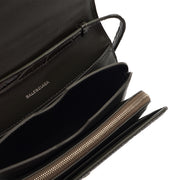 Picture of Balenciaga Cross Body B. Crossbody in Grey, Exotic Effect Leather