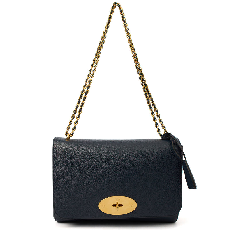Picture of Mulberry Shoulder Bag Lily in Night Sky, Leather