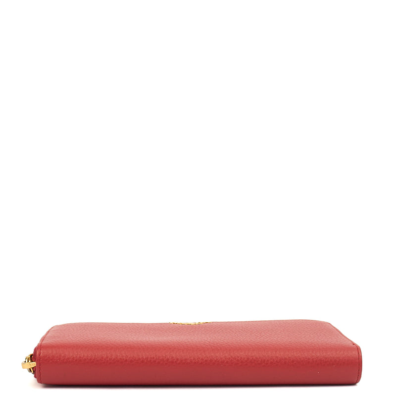 Picture of Prada Purse Wallet in Red, Leather