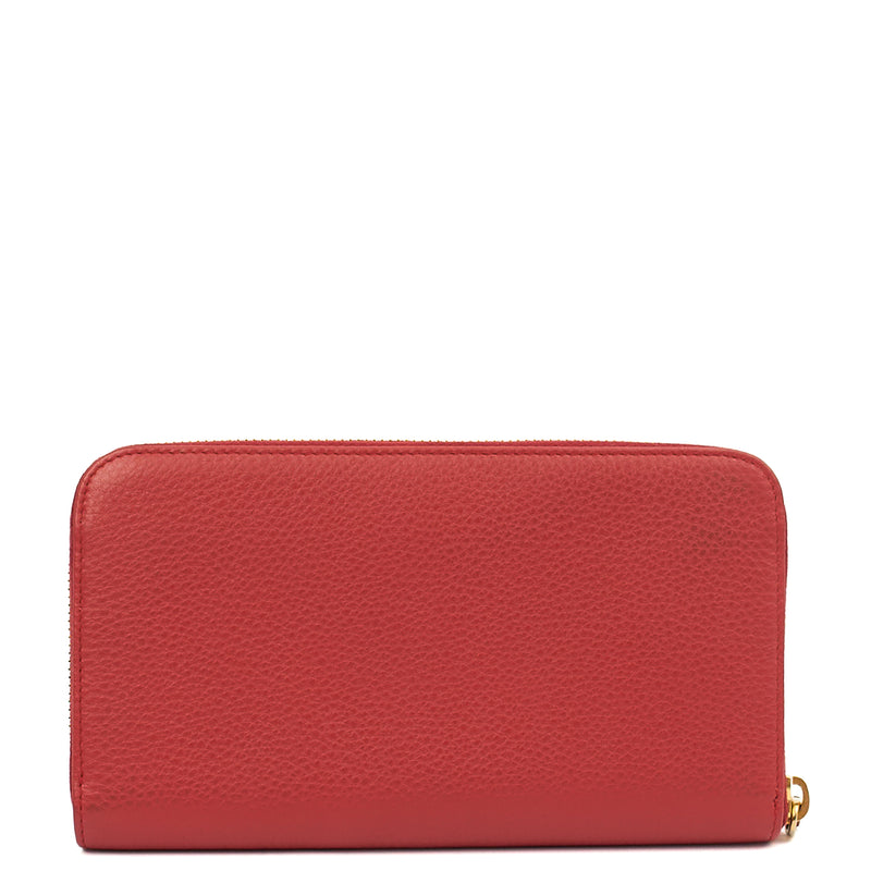 Picture of Prada Purse Wallet in Red, Leather