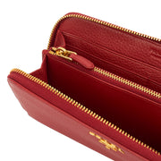 Picture of Prada Purse Wallet in Red, Leather