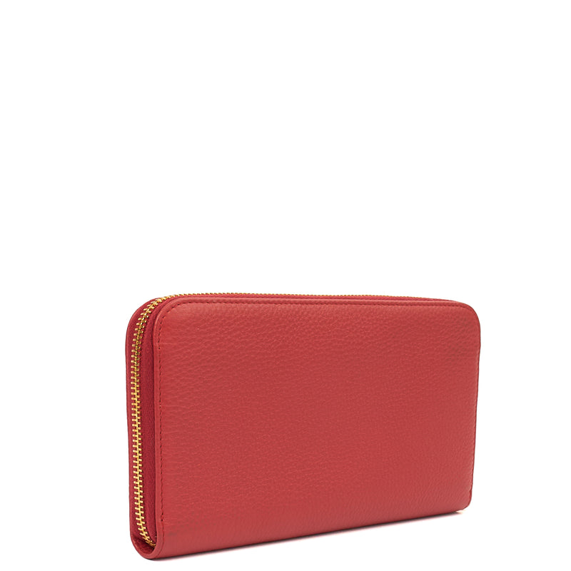 Picture of Prada Purse Wallet in Red, Leather