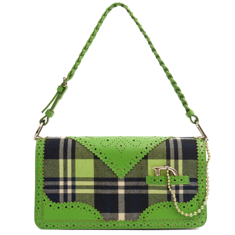 Picture of Christian Dior Shoulder Bag D'Trick Shoulder Bag in Green, Leather