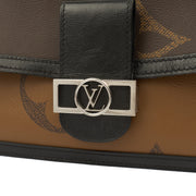 Picture of Louis Vuitton Cross Body Dauphine MM Bag in Reverse Monogram, Canvas