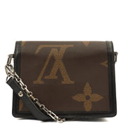 Picture of Louis Vuitton Cross Body Dauphine MM Bag in Reverse Monogram, Canvas