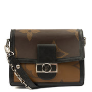 Picture of Louis Vuitton Cross Body Dauphine MM Bag in Reverse Monogram, Canvas