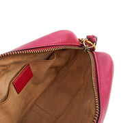 Picture of Gucci Cross Body Marmont Shoulder Bag - Small in Hibiscus Red, Leather