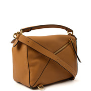 Picture of Loewe Cross Body Puzzle - Medium in Brown, Leather