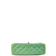 Picture of Chanel Shoulder Bag Classic Double Flap - Large in Green, Patent Leather