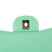 Picture of Chanel Shoulder Bag Classic Double Flap - Large in Green, Patent Leather