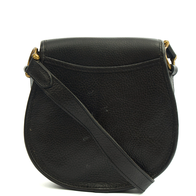 Picture of Mulberry Cross Body Vintage Messenger in Black, Calfskin Leather