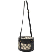Picture of Celine Shoulder Bag Triomphe Oval Crossbody in Black, Fabric