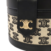 Picture of Celine Shoulder Bag Triomphe Oval Crossbody in Black, Fabric