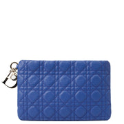 Picture of Christian Dior Clutch Clutch in Blue, Leather