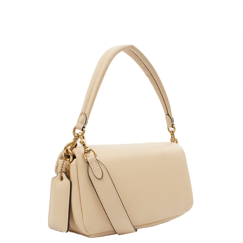 Picture of Coach Cross Body Pillow Tabby in Neutral, Leather