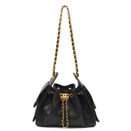 Picture of Chanel Shoulder Bag Chanel 25 in Black, Calfskin Leather