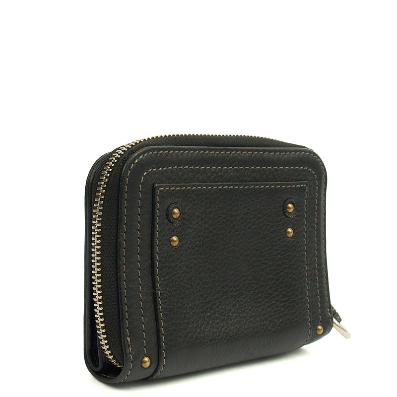 Picture of Chloe Wallet Paddington Wallet in Black, Calfskin Leather