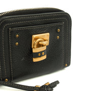Picture of Chloe Wallet Paddington Wallet in Black, Calfskin Leather
