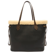 Picture of Louis Vuitton Tote Neverfull MM in Black, Leather
