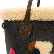 Picture of Louis Vuitton Tote Neverfull MM in Black, Leather