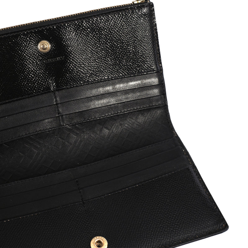 Picture of Burberry Purse Wallet in Black, Leather