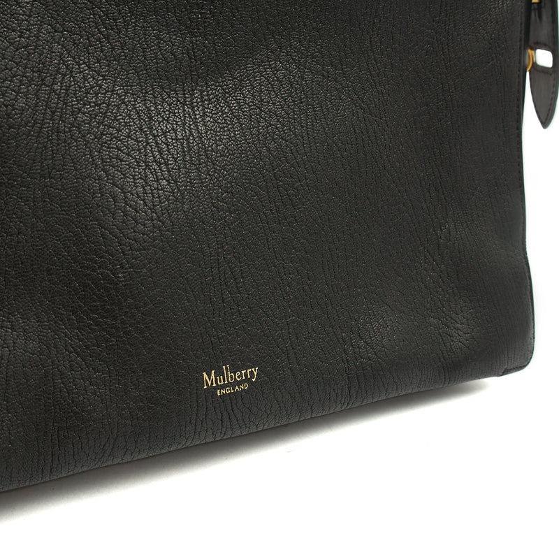 Picture of Mulberry Tote Chester in Black, Calfskin Leather