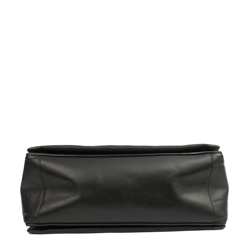 Picture of Mulberry Tote Chester in Black, Calfskin Leather