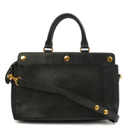 Picture of Mulberry Tote Chester in Black, Calfskin Leather