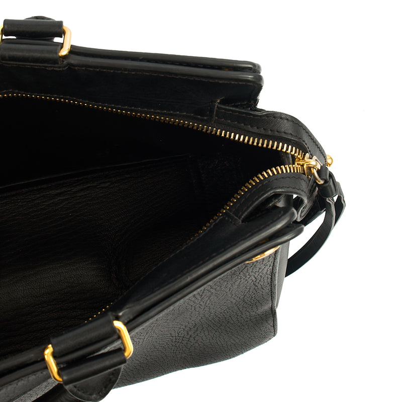 Picture of Mulberry Tote Chester in Black, Calfskin Leather