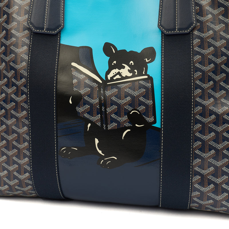 Picture of Goyard Tote Villette Tote in Blue, Leather