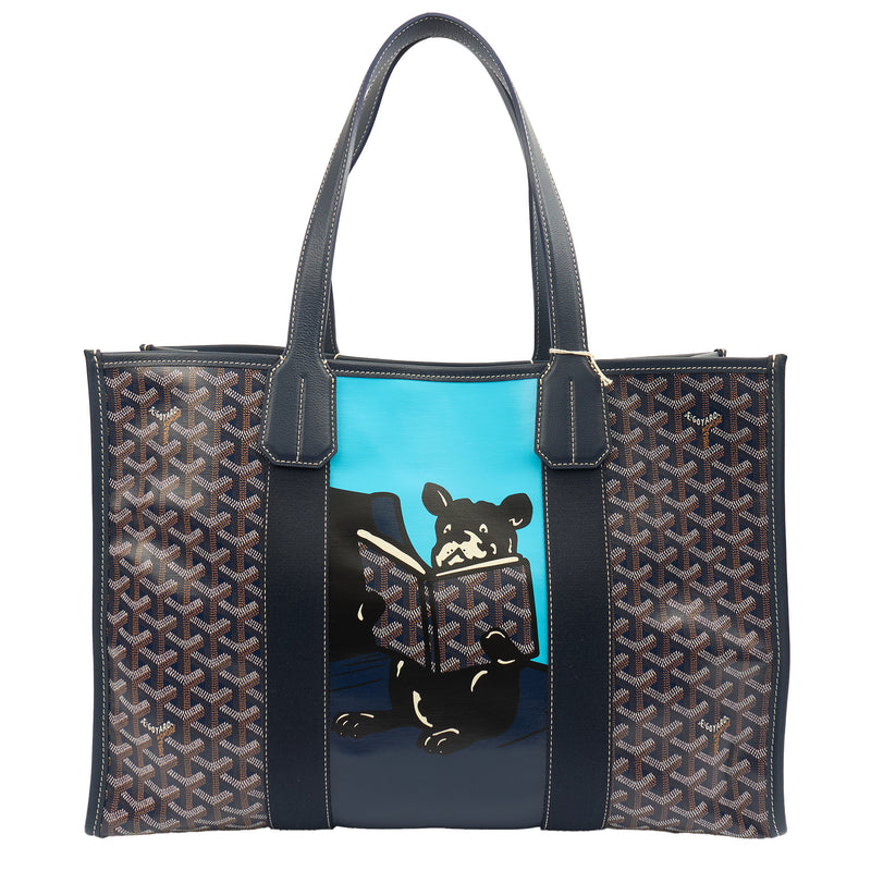 Picture of Goyard Tote Villette Tote in Blue, Leather