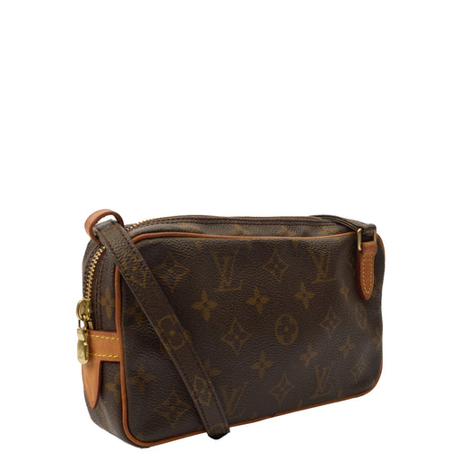 Picture of Louis Vuitton Cross Body Pochette Marly BandouliÃ¨re in Monogram, Canvas