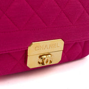 Picture of Chanel Shoulder Bag Chic With Me in Pink, Fabric