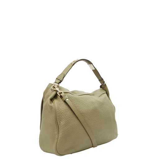 Picture of Mulberry Satchel Evelina Satchel in Green, Calfskin Leather