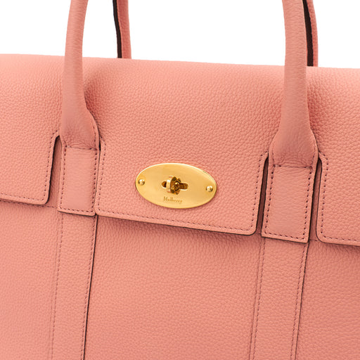 Picture of Mulberry Tote Bayswater with Strap in Sorbet Pink, Calfskin Leather