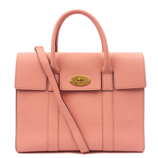 Picture of Mulberry Tote Bayswater with Strap in Sorbet Pink, Calfskin Leather