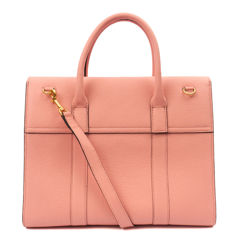 Picture of Mulberry Tote Bayswater with Strap in Sorbet Pink, Calfskin Leather