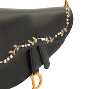 Picture of Christian Dior Mini Bag Mini Saddle in Black, Calfskin