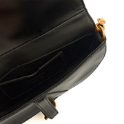 Picture of Christian Dior Mini Bag Mini Saddle in Black, Calfskin