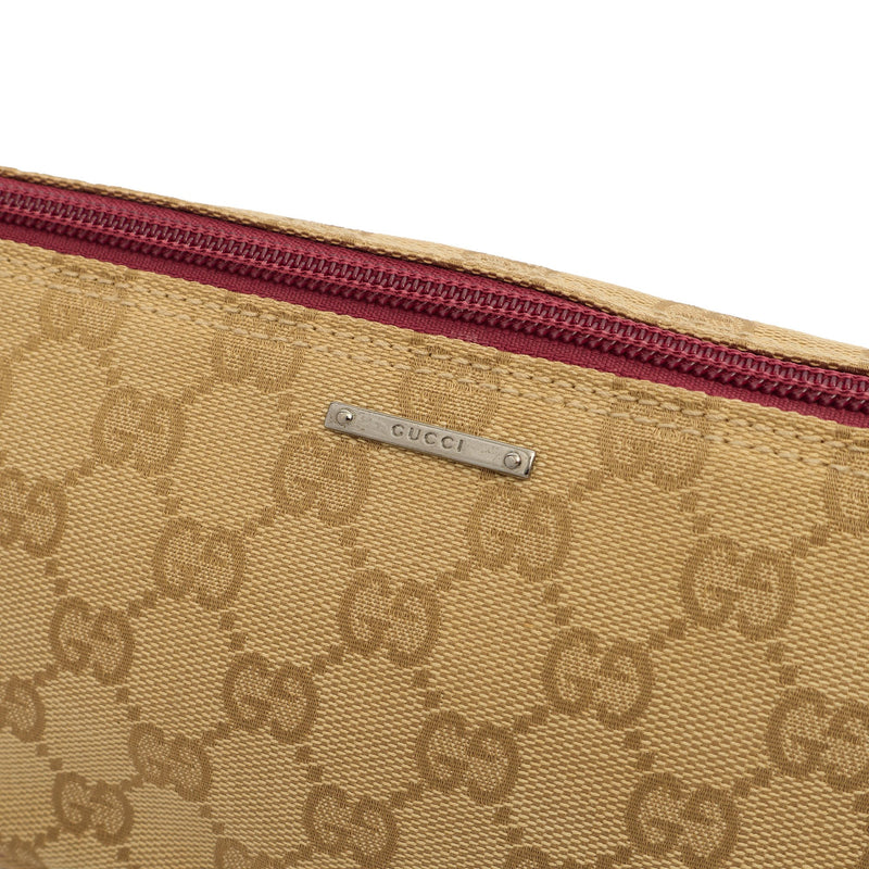 Picture of Gucci Shoulder Bag Boat Pochette in GG Supreme, Fabric