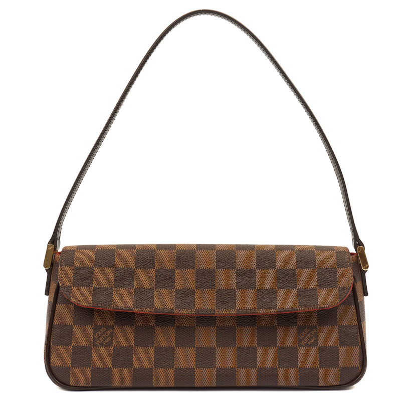 Picture of Louis Vuitton Shoulder Bag Recoleta Bag in Damier Ebene, Canvas