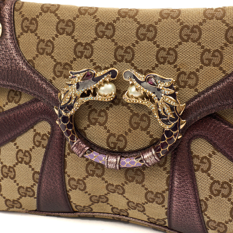 Picture of Gucci Shoulder Bag Vintage Shoulder Bag in Brown, Fabric