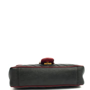 Picture of Gucci Shoulder Bag Marmont Shoulder Flap Bag - Medium in Black, Leather