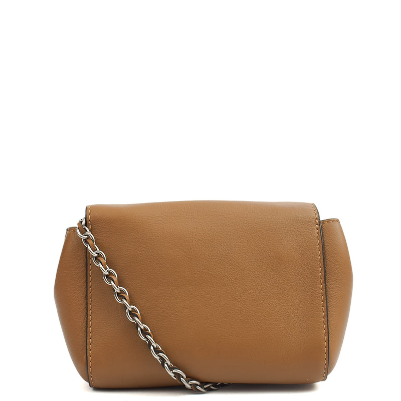 Picture of Mulberry Mini Bag Lily in Oak, Calfskin Leather