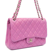 Picture of Chanel Shoulder Bag Jumbo - Double Flap in Purple, Lambskin Leather