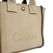 Picture of Chloe Tote Carry Small Tote in Neutral, Canvas